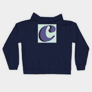 Letter C monogram Kids Hoodie